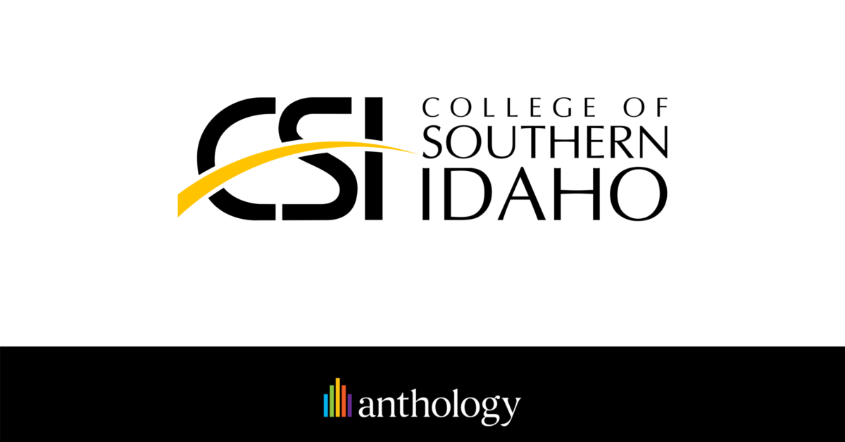 College of Southern Idaho Selects Anthology’s Full Solutions Suite to